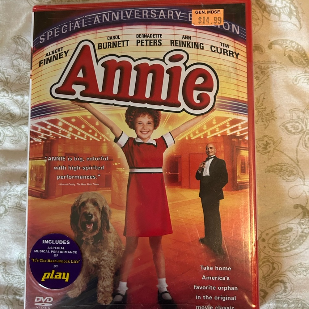 Annie DVD New